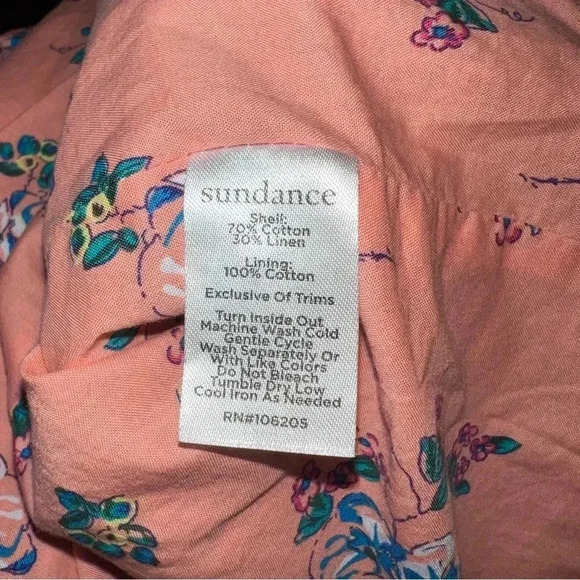 Sundance Women’s Embroidered Navy Gingham Tansy Blazer Size Small - Picture 12 of 16